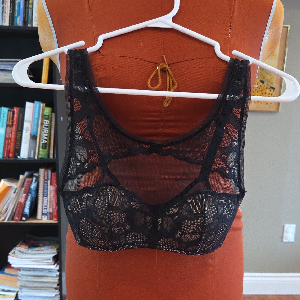 Calvin Klein Black Lace Bra